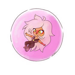 Jasper in a bubble 