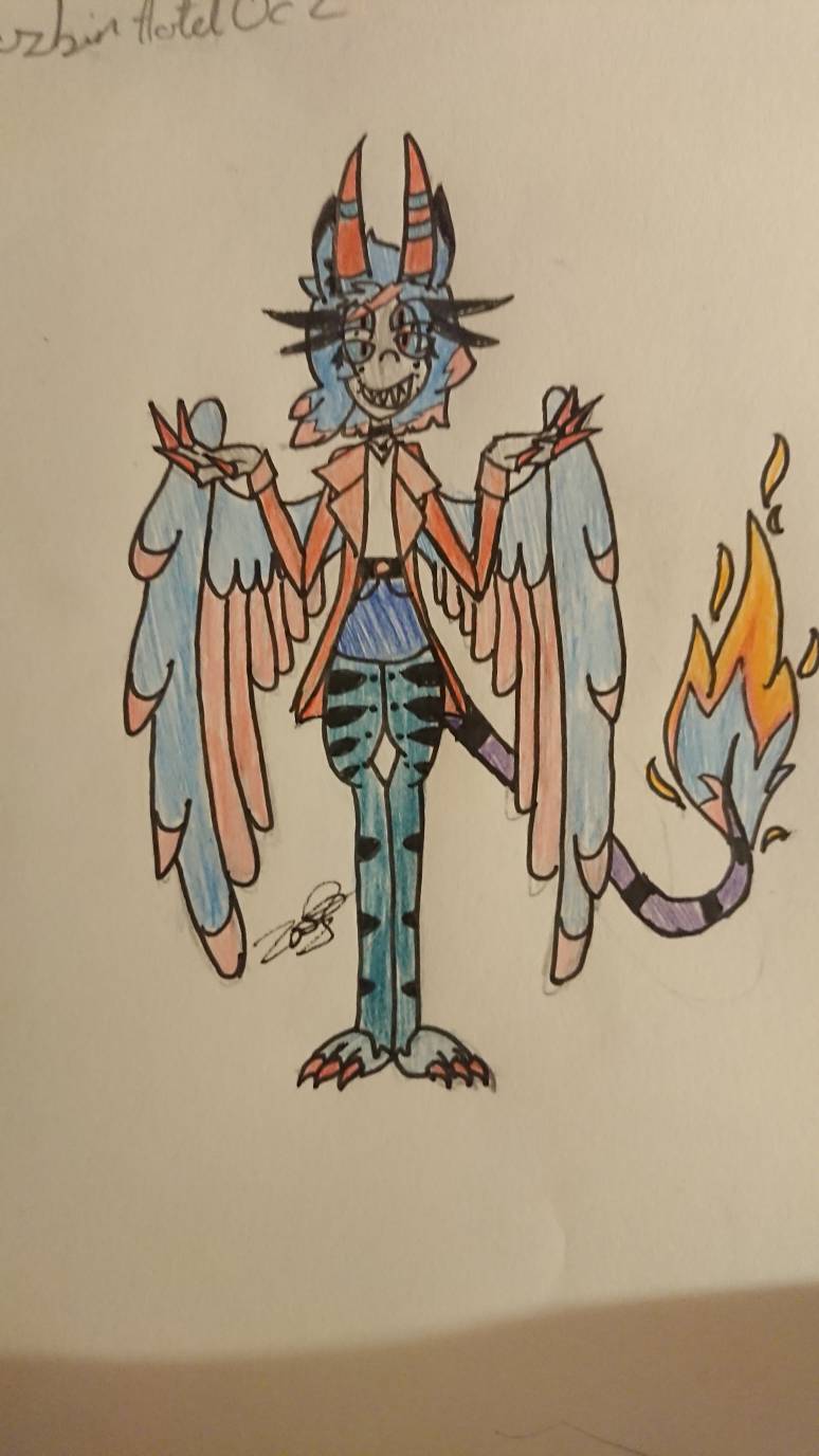 Thread Demon Oc Hazbin Hotel OC Full Demon Form by InkyMachine on DeviantArt