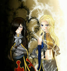 Fairy Tail: Sting and Rogue genderbend