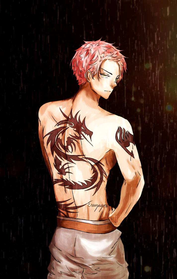 The Boy with the Dragon Tattoo- Natsu Dragneel by eruzayne on DeviantArt.