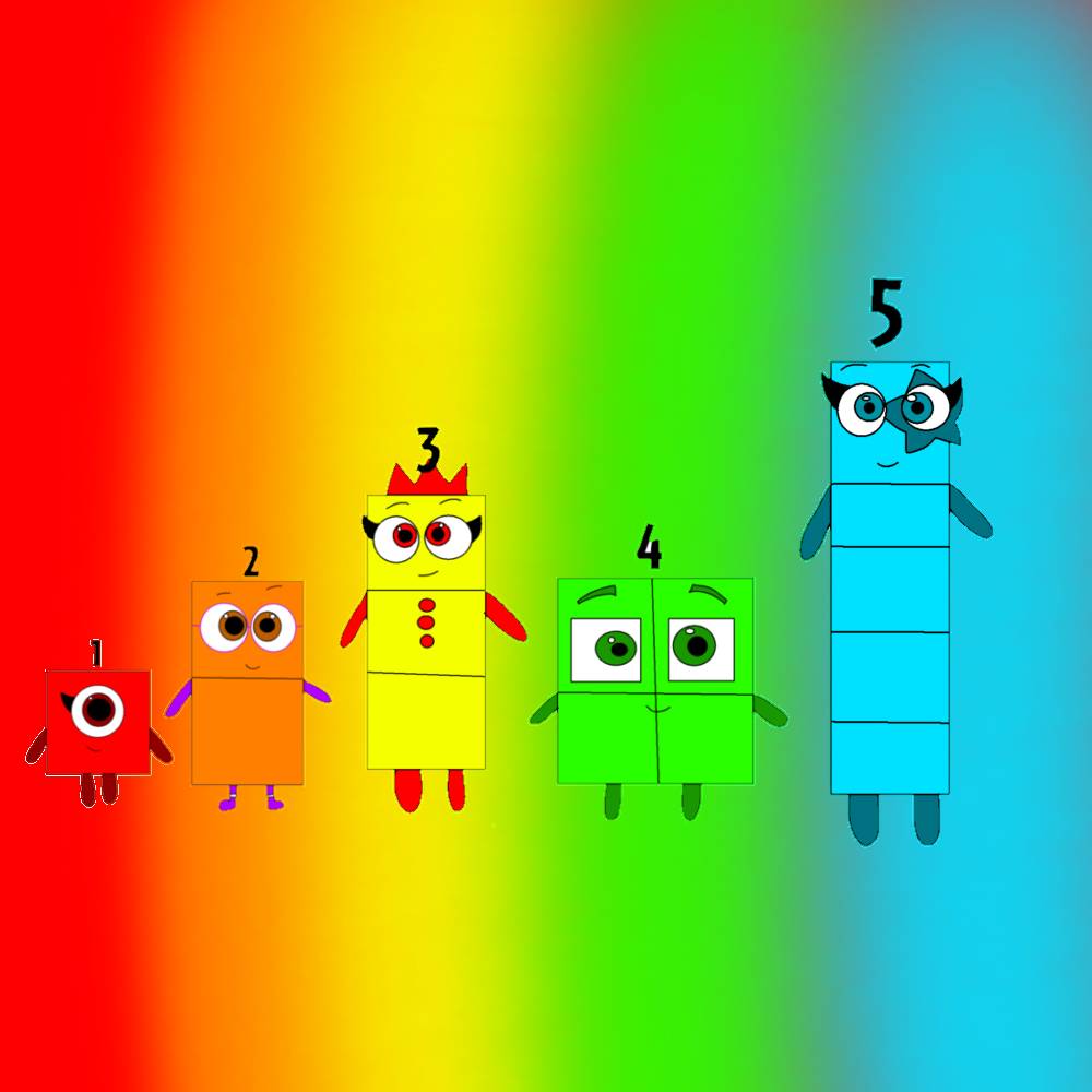 Numberblocks 1-5 by Yaya-The-Artist on DeviantArt
