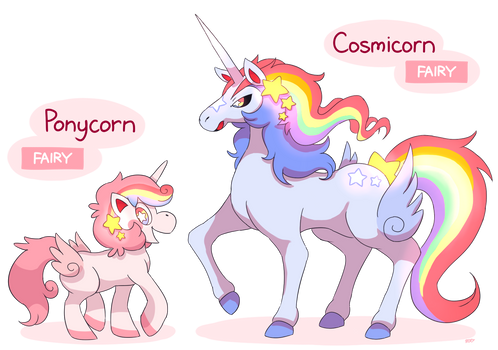 FAKEMON: Ponycorn, Cosmicorn
