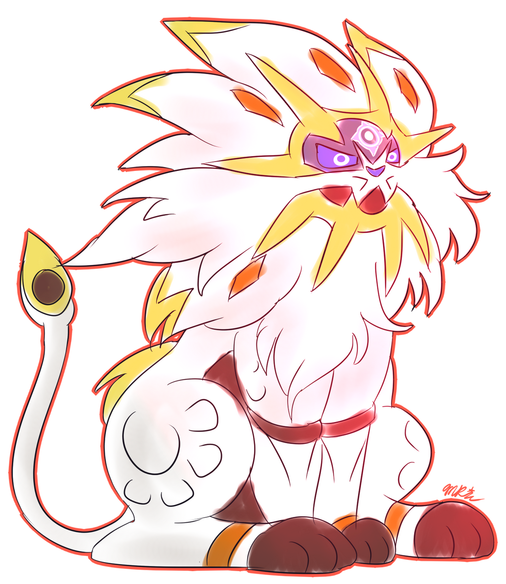 Mega Pyroar (Pokemon Sun Legendary: Solgaleo) by Mast3r-Rainb0w on ...