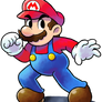 ''Mario+Luigi'' RPG Style: Mario [SSB4 Pose]