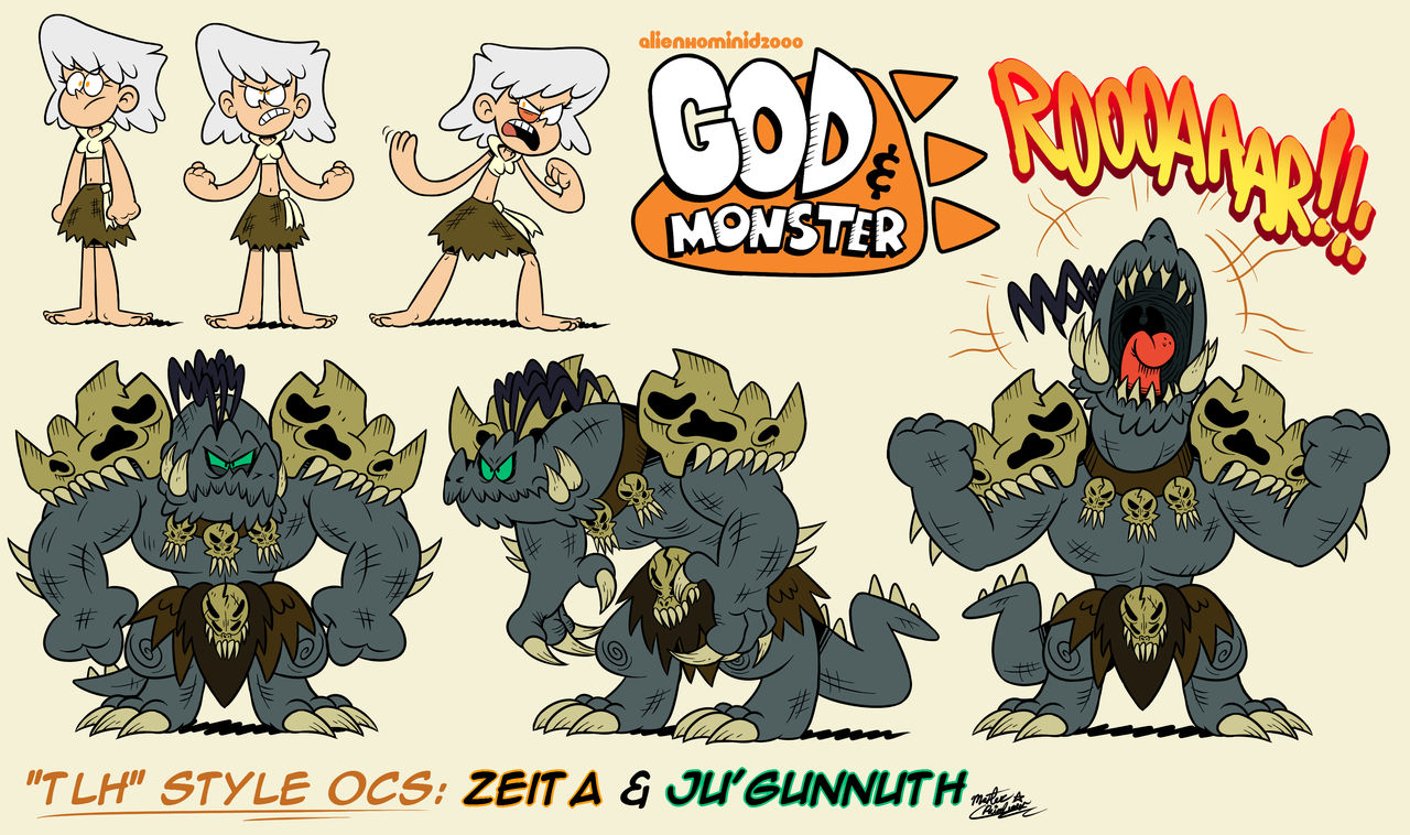 [MM] ''LOUD HOUSE'' Style: Zeita+Ju'gunnuth [OCs]