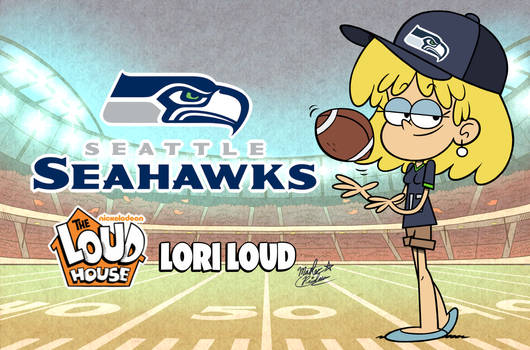 [MM] 'LOUD HOUSE' Style: NFL Lori - SEAHAWKS