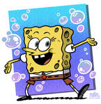 Spongebob Squarepants in 'The Loud House' Style