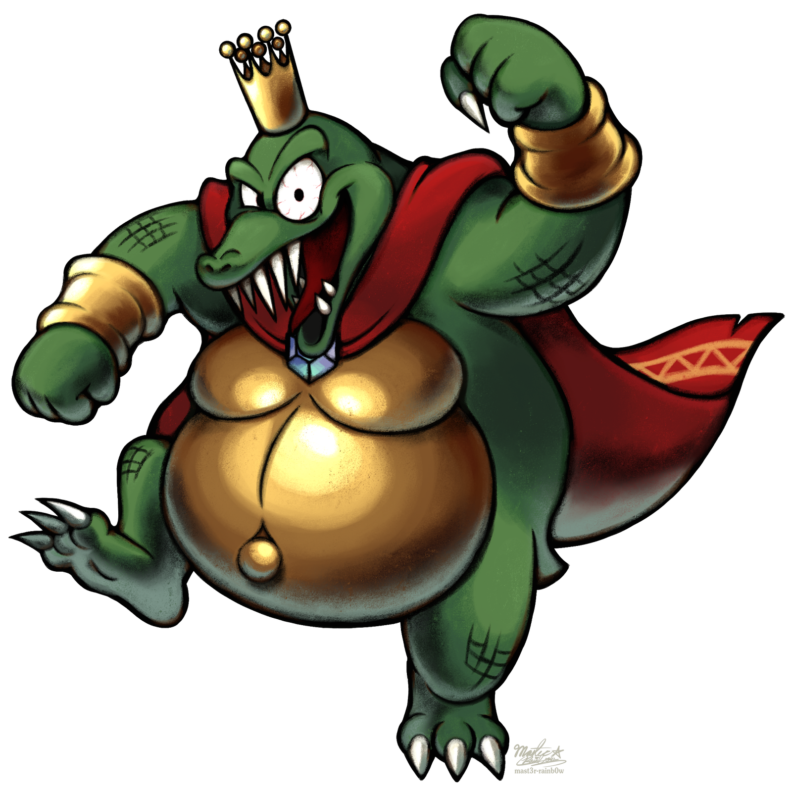 C M L Rpg Style King K Rool Superstar Saga By Mast3r Rainb0w On Deviantart