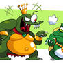 Meanest Greenest Nintendo Kings (K. Rool + Wart)