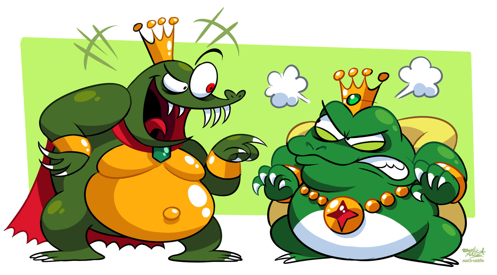 King R Rool Human Meanest Greenest Nintendo Kings (K. Rool + Wart) by Mast3r-Rainb0w on ...
