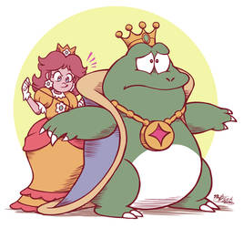 Daisy Helping King Wart Become Relevant Again!