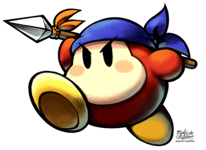 'Mario and Luigi' RPG Style: Bandana Waddle Dee