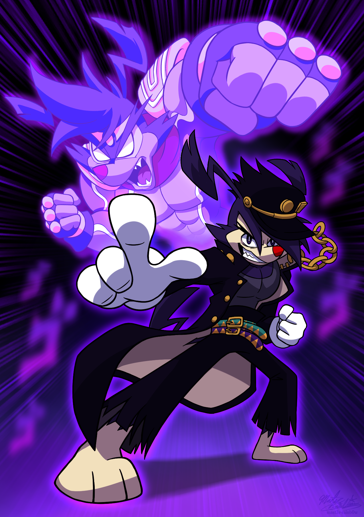 Is this a JoJo reference?! by TheSteveYurko on DeviantArt