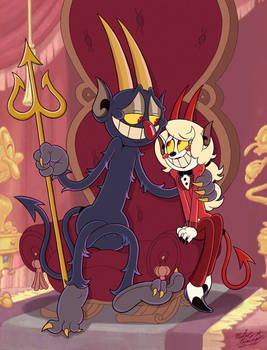 [C] 'Cuphead Show' Style: Devil Daddy's Lil' Girl