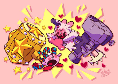 Kirby VS Tinkaton: The Pink Hammerin' SLAM FEST!!