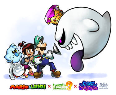 [C] 'Mario+Luigi' Style: 'TGAMM' x Luigi's Mansion