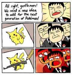 Pokemon With Guns (ft. All Right Gentlemen MEME!)