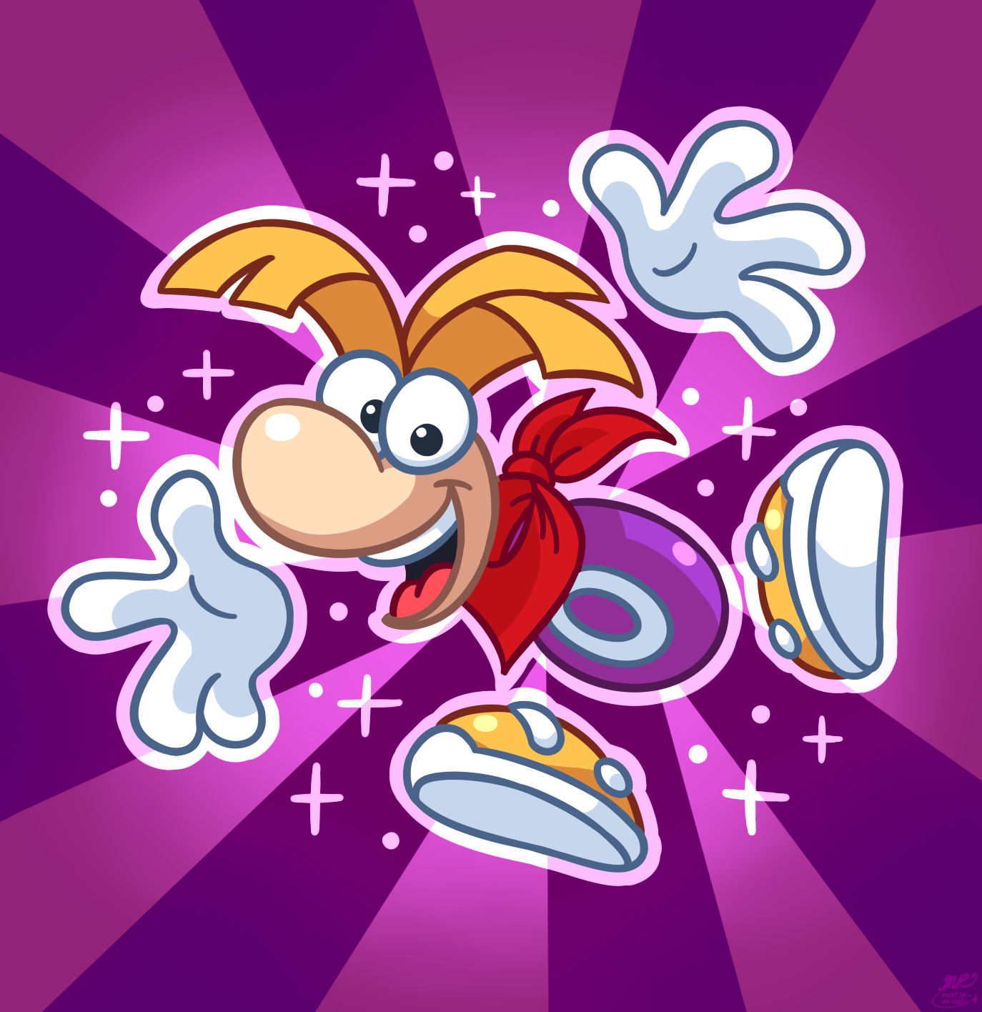 Classic Rayman! by Mast3r-Rainb0w on DeviantArt