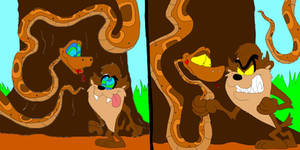 Kaa and Taz