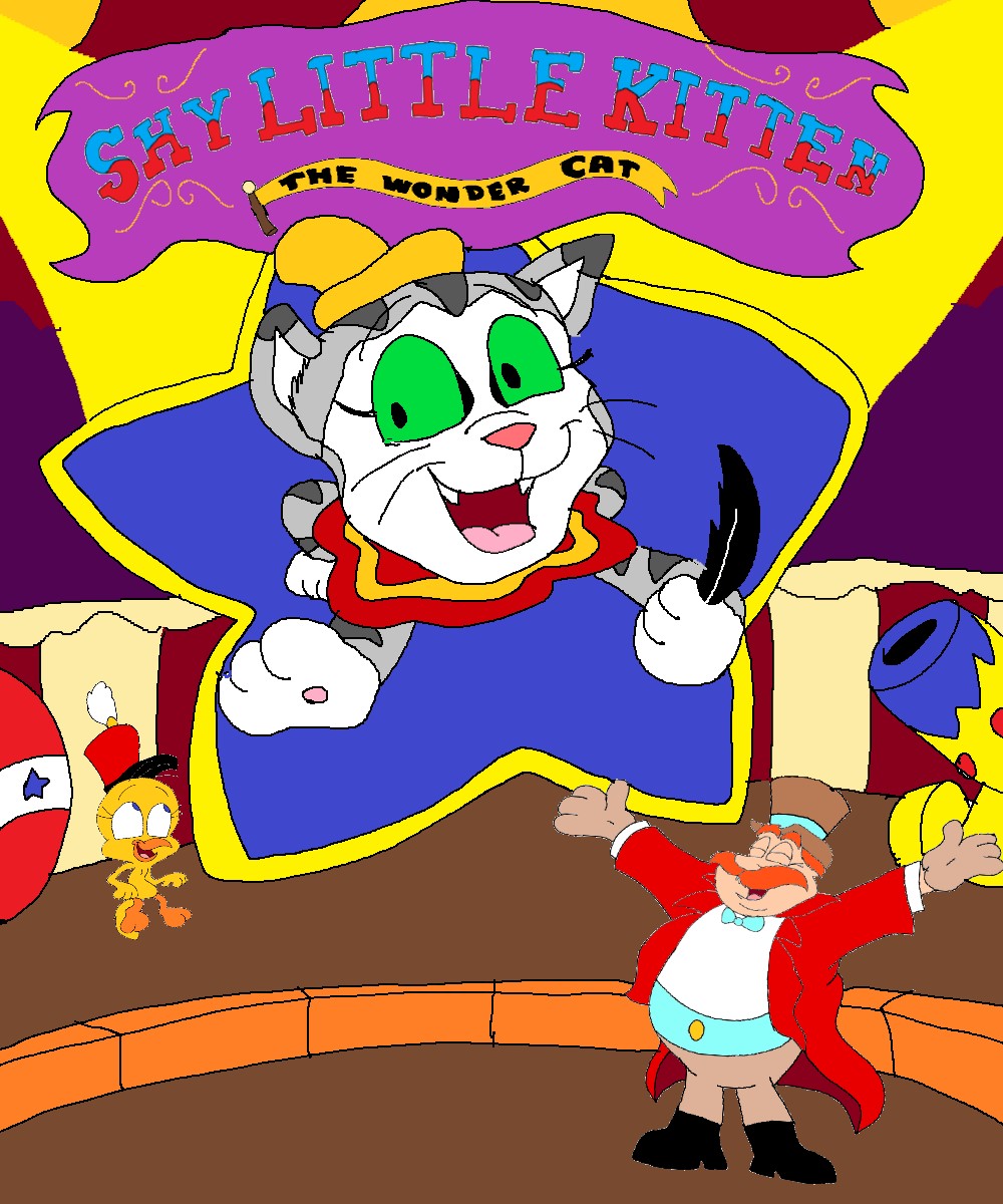 Shy Little Kitten The Wonder Cat by SammyD-Productions on DeviantArt Shy Little Kitten The Wonder Cat by SammyD-Productions on DeviantArt