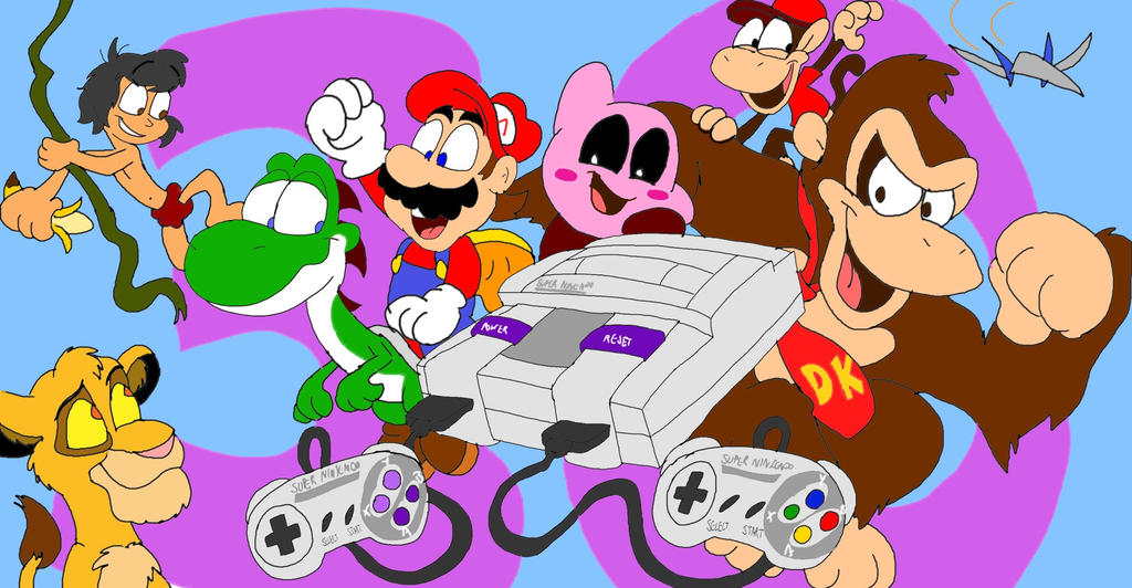 30 Years of Super Nintendo (A Tribute) by SammyD-Productions on DeviantArt