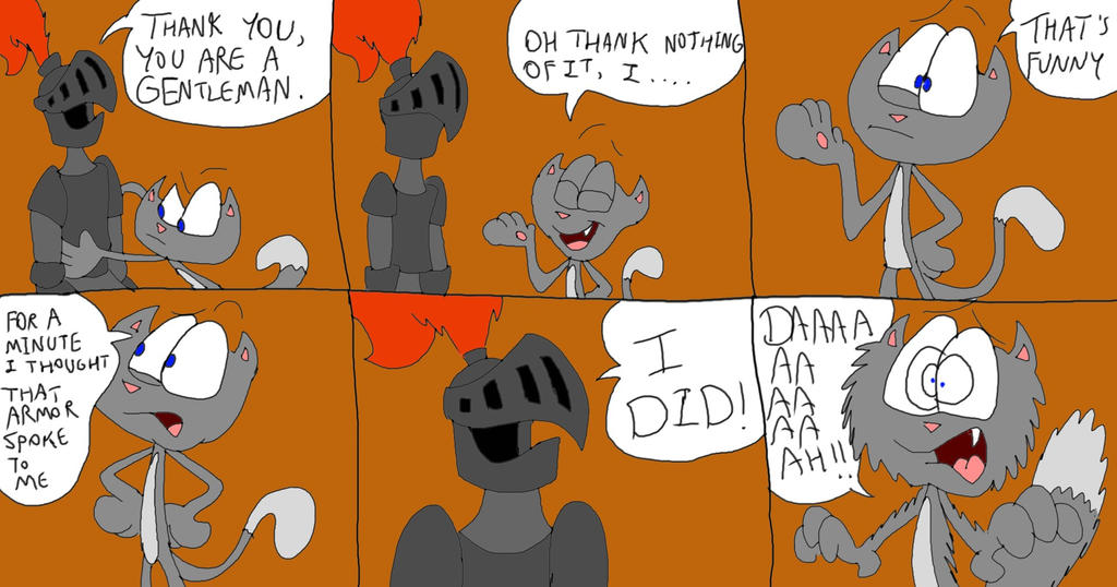 Dunlap and the Haunted Armor by SammyD-Productions on DeviantArt