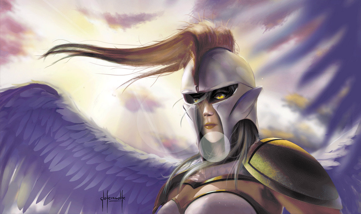 Click to see animation - Kayle and Morgana Rework by GlofernWolfe on ...