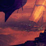 Finger of god - Science Fiction Concept Art