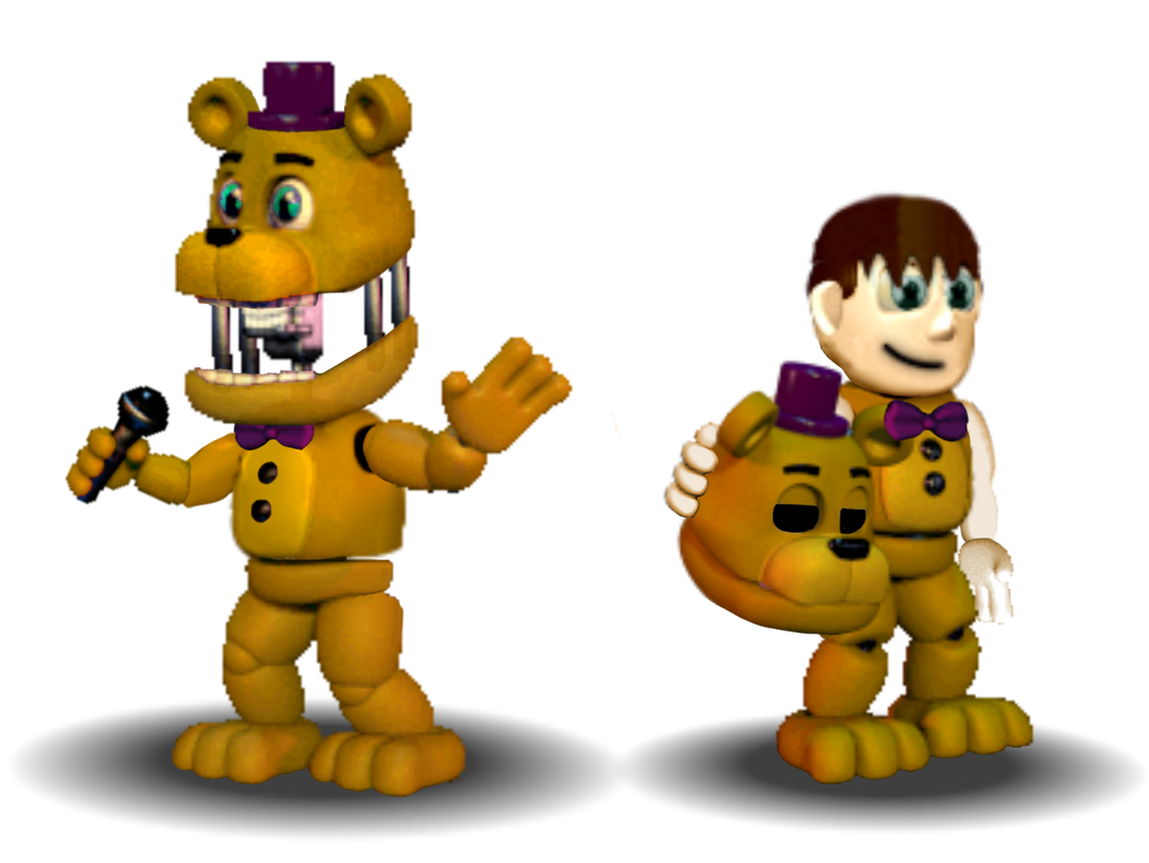 Adventure Springlock Fredbear/Suit Fredbear by TheGruntSpier on DeviantArt