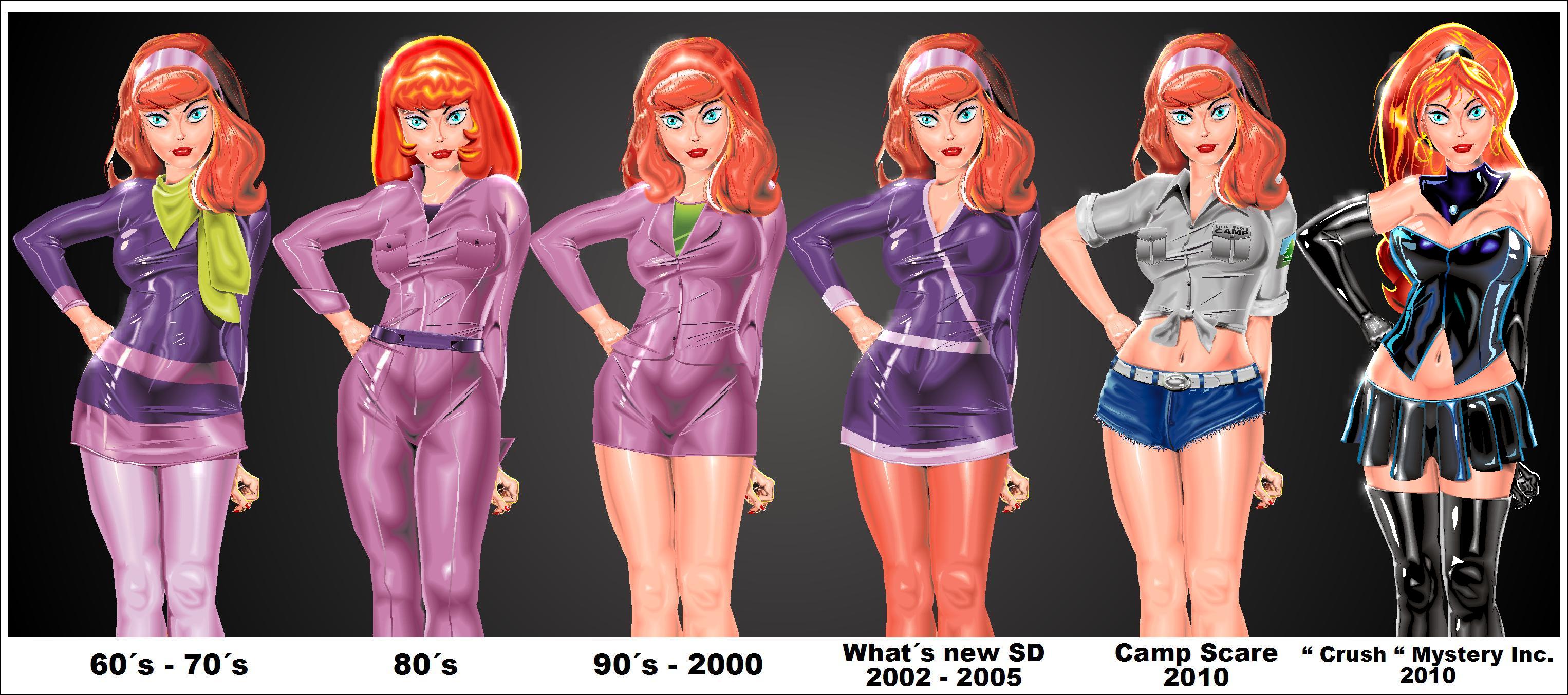 Daphne Through The Years By Mysteryincfan2 On Deviantart