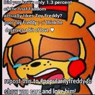 Poor Toy Freddy