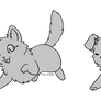 Chibi Kitten Puppy Base - F2U
