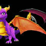 Fat Spyro Skinny Cynder