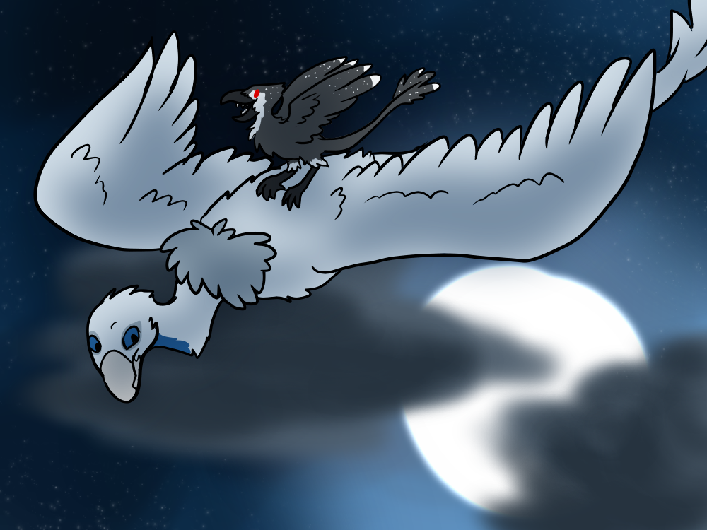 Bird Riding Bird Birds... riding birds... by TheAsterik on DeviantArt