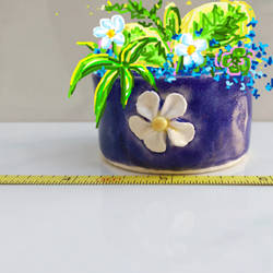 Midnight Daisy Planter Digital Planting by kismetora