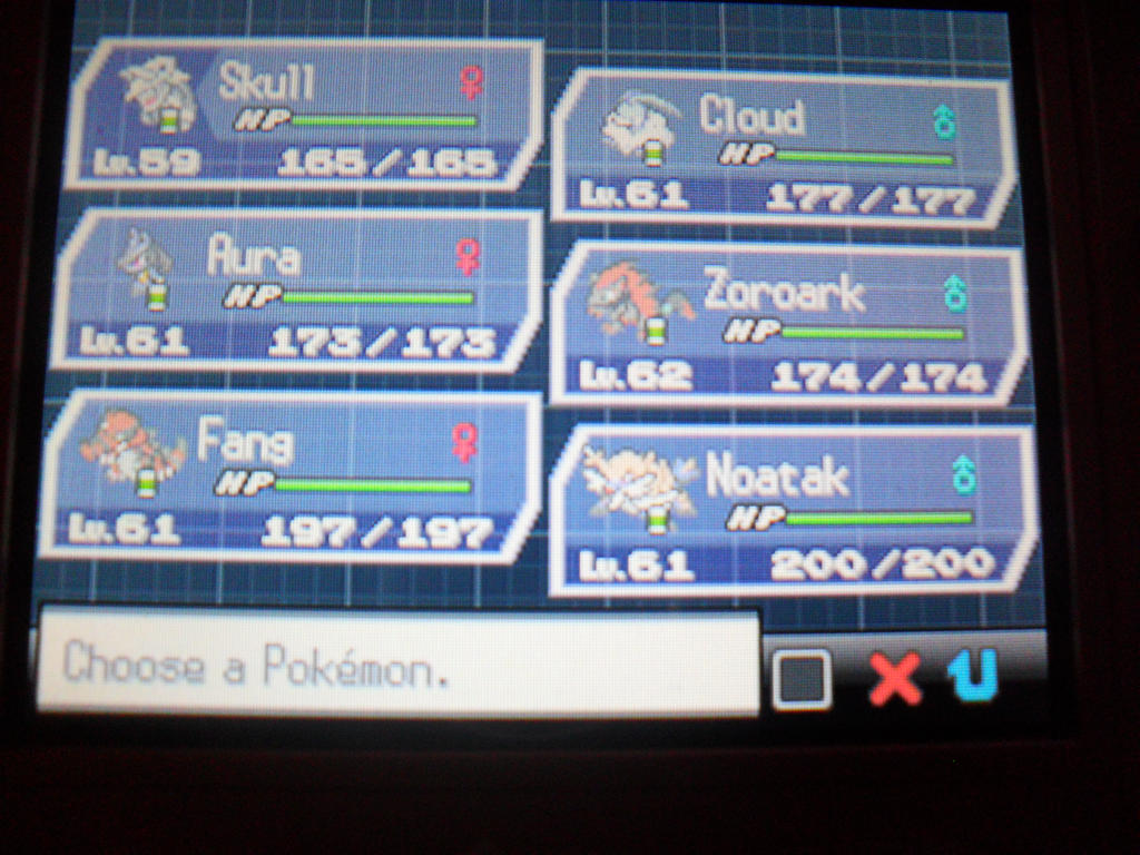 Pokemon White 2 Team by IvyCrossing on DeviantArt