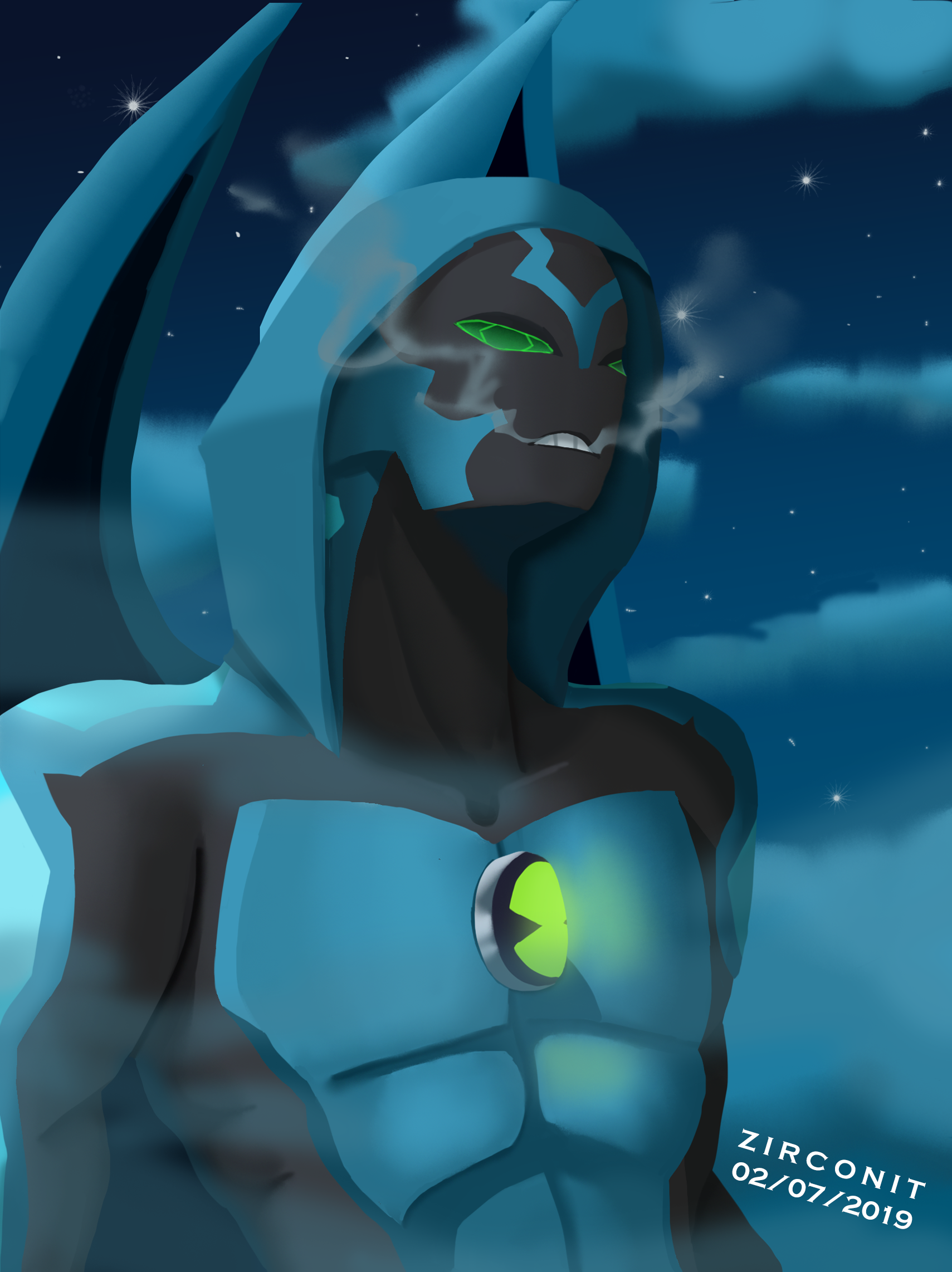 Big Chill Ben 10 Fanart By Zirconit On Deviantart