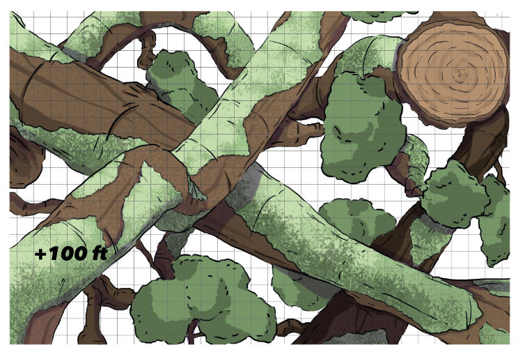 Giant Tree - Battle Map by Androsofthewoods on DeviantArt