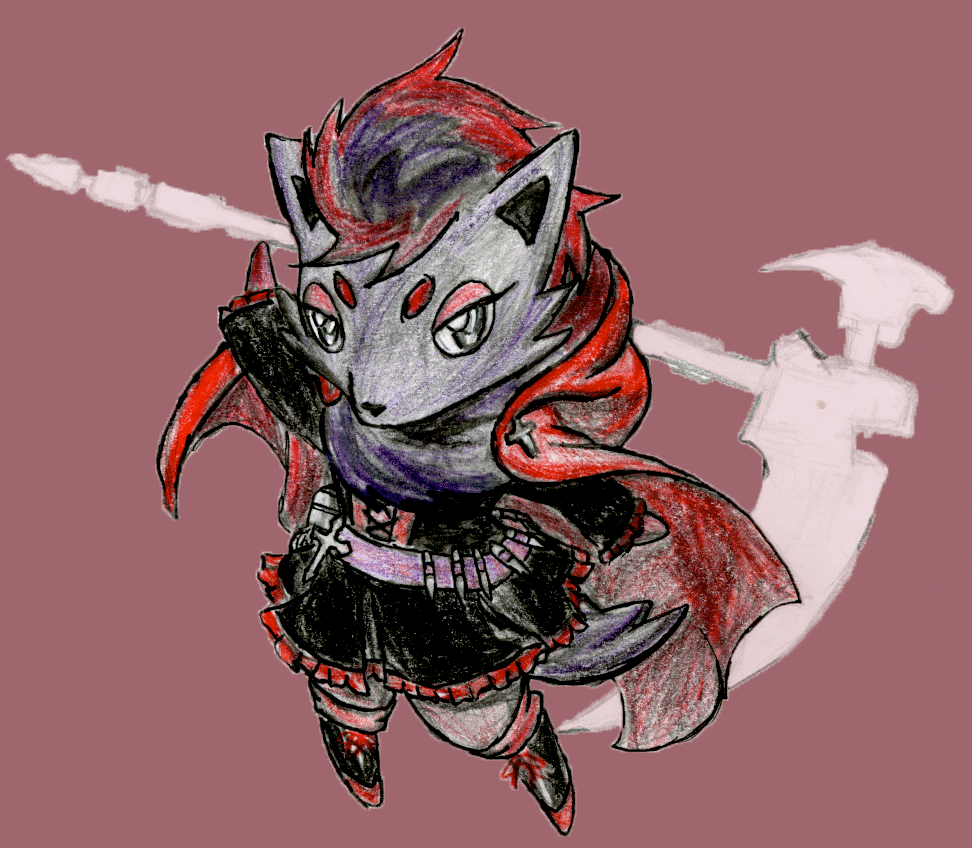 RWBY x PKMN: Ruby Rose by RekstheEnigma on DeviantArt