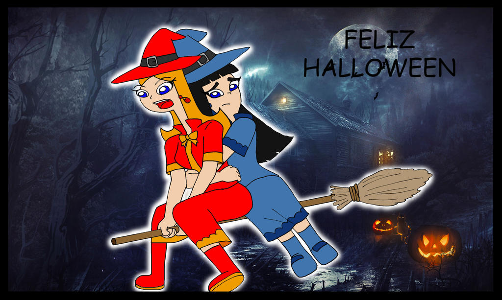 Phineas y ferb halloween brujitas