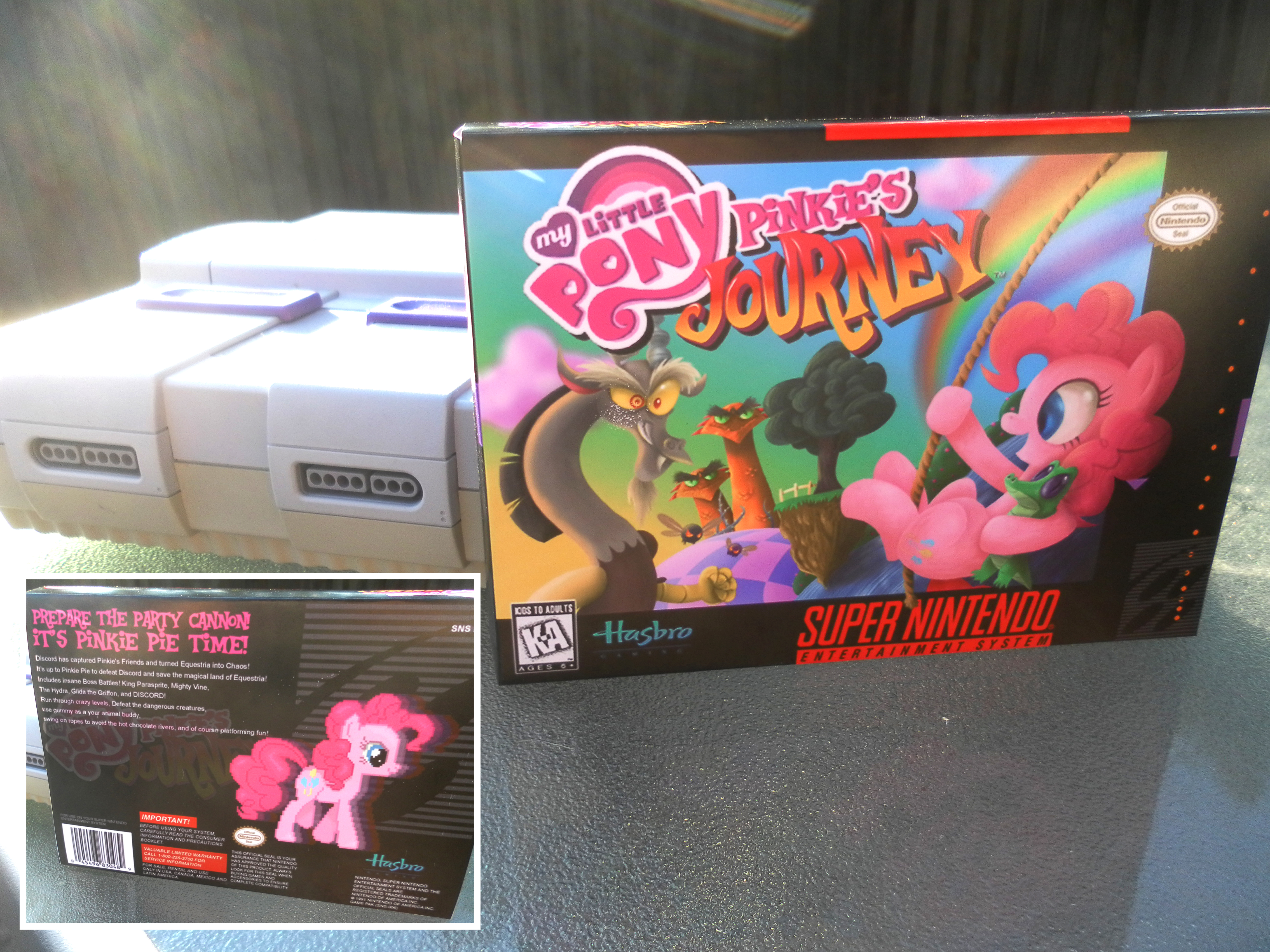 My Little Pony: Pinkie's Journey Box Project