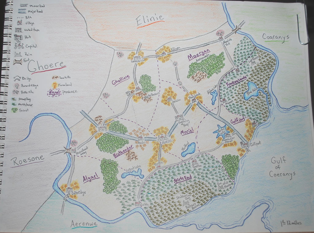 Birthright Map by Dweer on DeviantArt