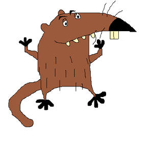 Angry beavers OC colored