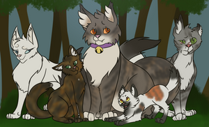 A family gathering - Rogue Clan |Warrior Cats| OCs