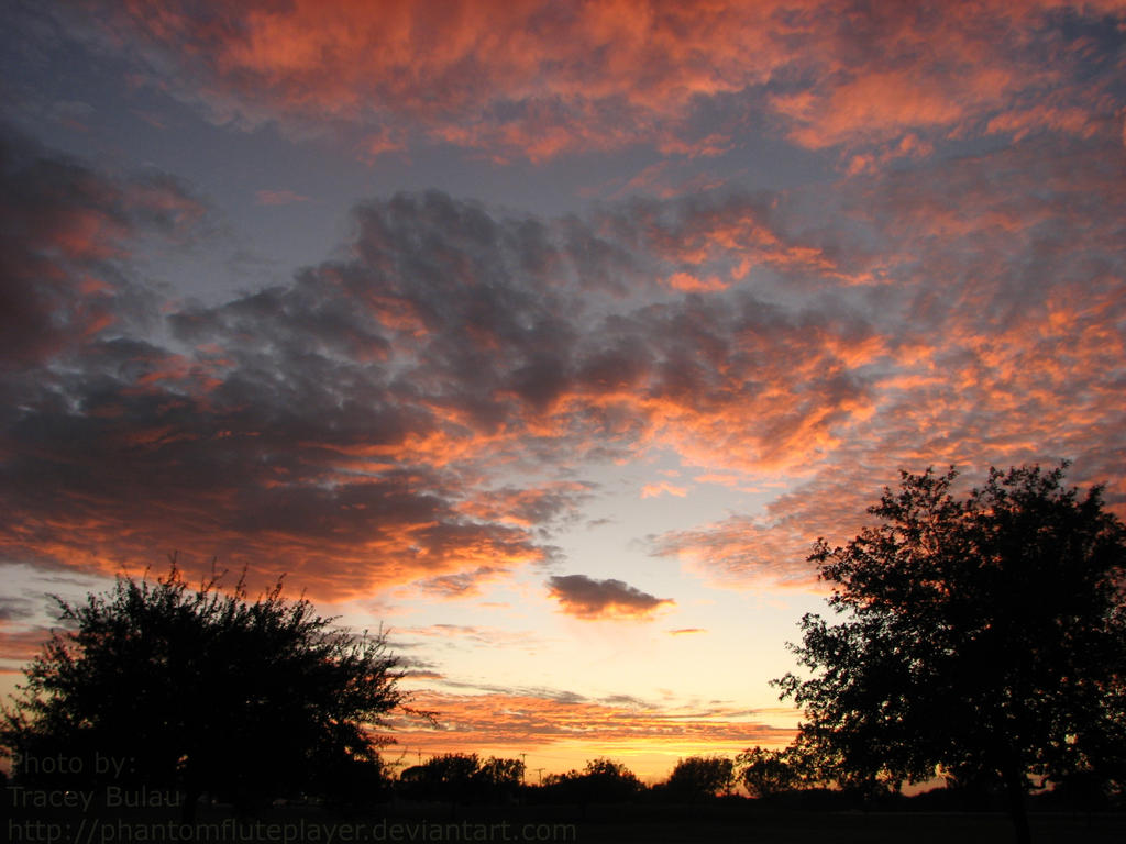 Sunset Over Central Texas