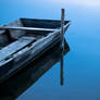 boat on a lake