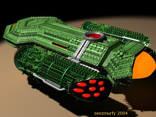 Urquan Dreadnaught WIP