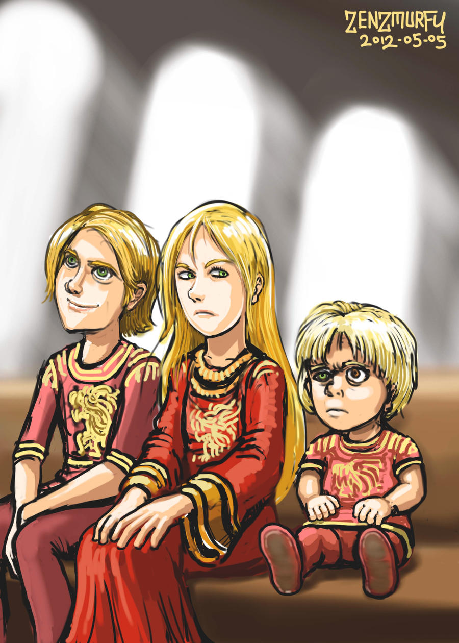 Tywin's Kids by zenzmurfy