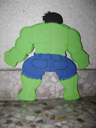 The Hulk. Back.