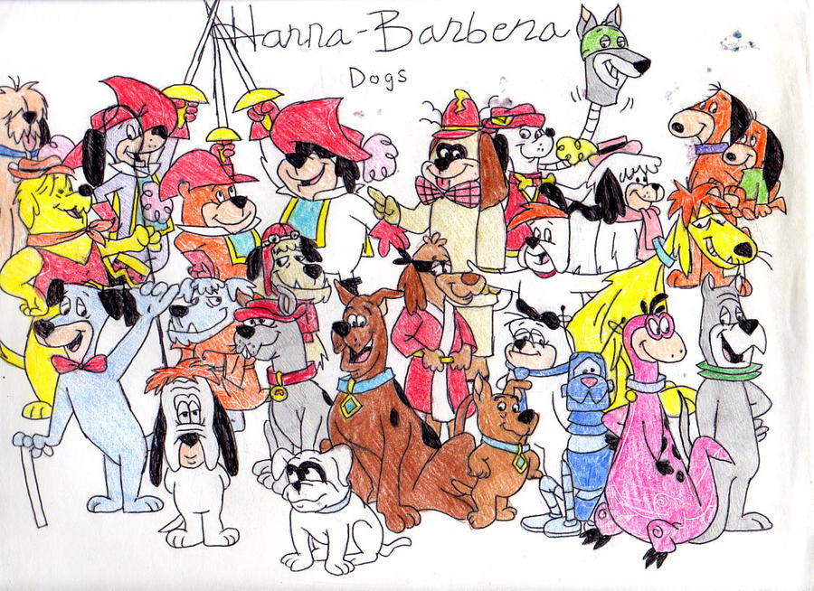 Ode to Hanna-Barbera Dogs by ClariceElizabeth on DeviantArt